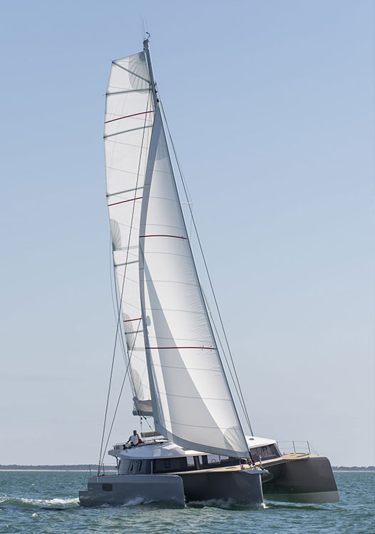 trimaran neel 51 sous voile emeraude multicoques