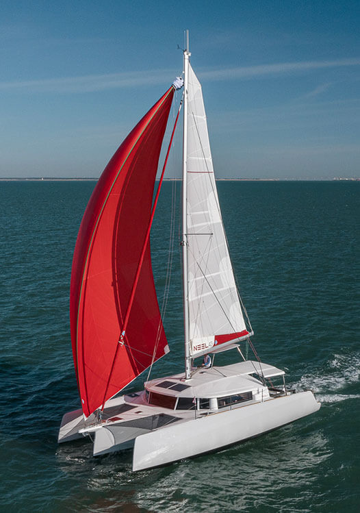 Neel43 sous voiles emeraude multicoques